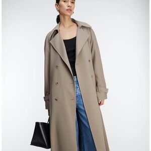 Oak + Fort Oversized Trench Coat